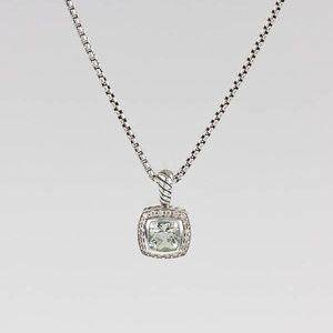 David Yurman Petite Albion Prasiolite Necklace
